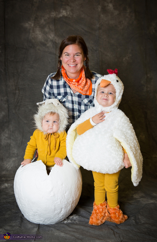 Farmer and Chicks Costume