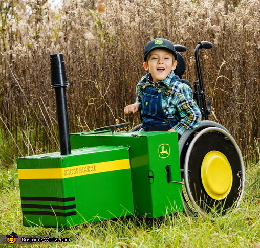 Farmer and his Tractor Costume