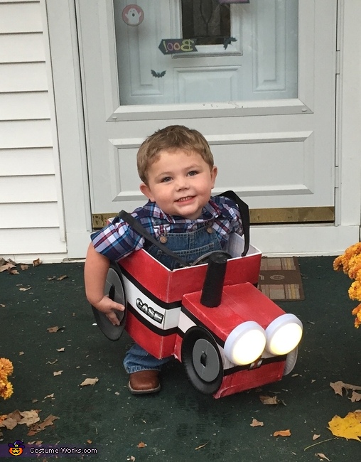 Farmer Colt with his Tractor Costume