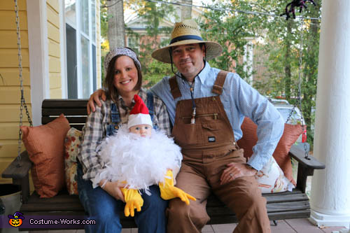 Farmers and Baby Chick Costume