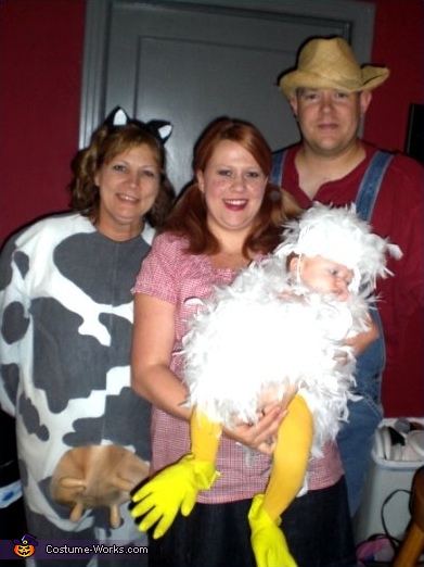 Farm Life Family Costume