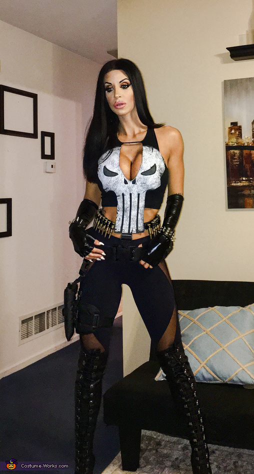 Female Punisher Costume