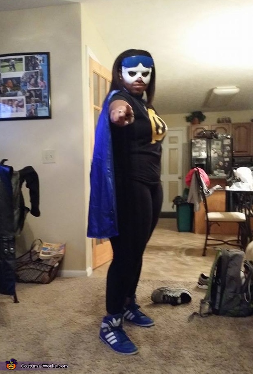 Female Static Shock Costume