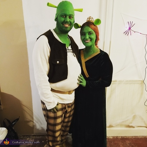 Fiona and Shrek Costume