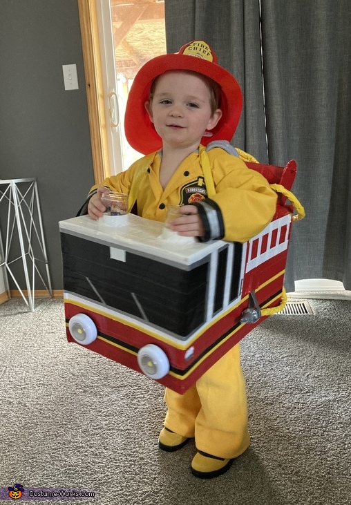 Fire Truck Man Costume