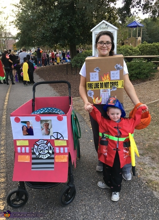 Firefighters Family Halloween Costume | DIY Costumes Under $25