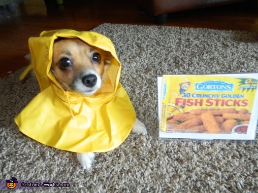 Fisherman Chihuahua Costume