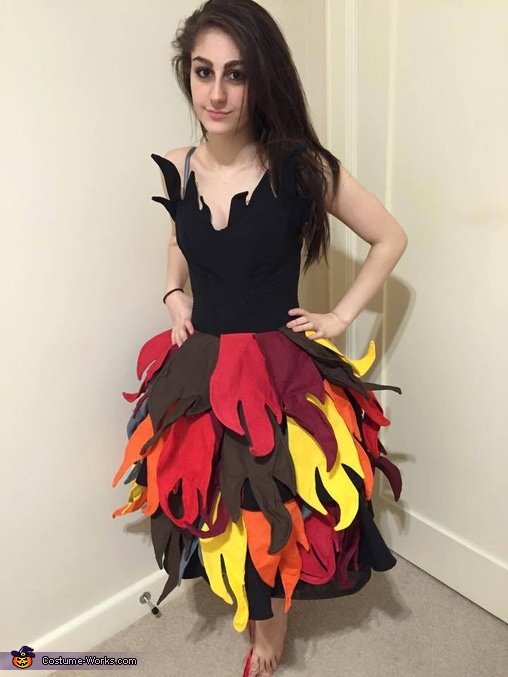 Flame Girl - Lilith Pyre Costume