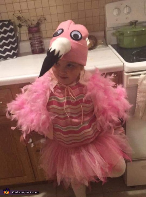 Flamingo Girl Homemade Costume | Easy DIY Costumes