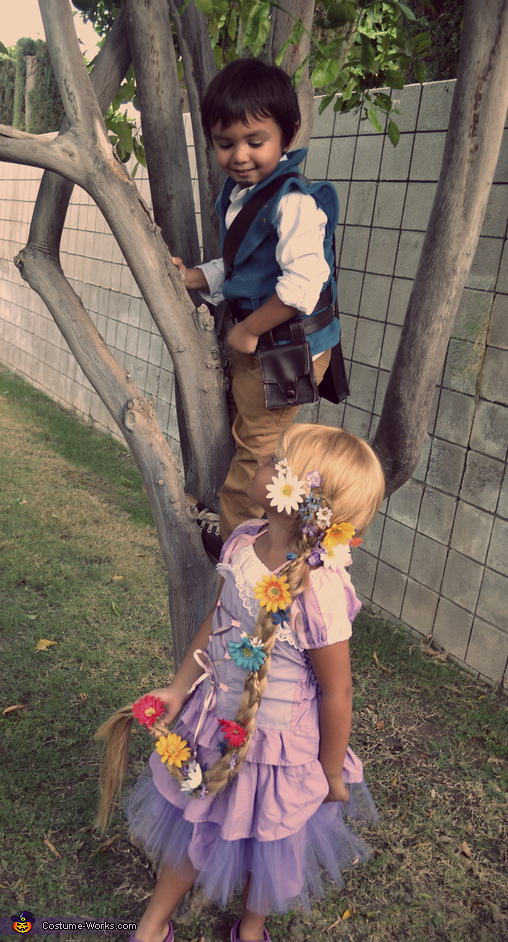 Flynn Rider and Rapunzel Costumes