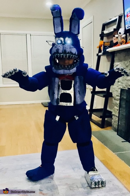 Five Nights At Freddy's Nightmare Bonnie Costume Adult