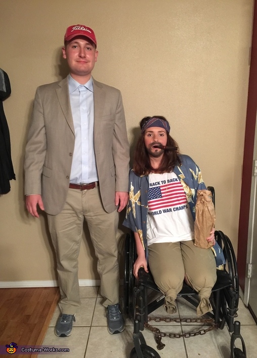 Forrest Gump and Lieutenant Dan Costume
