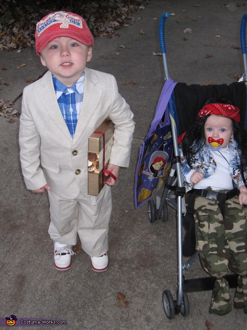 Forrest Gump & Lt. Dan Kids Costume