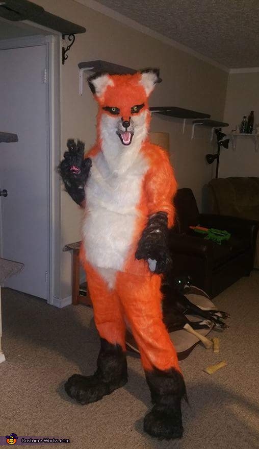 Fox Adult Costume | DIY Costumes Under $35 - Photo 6/10