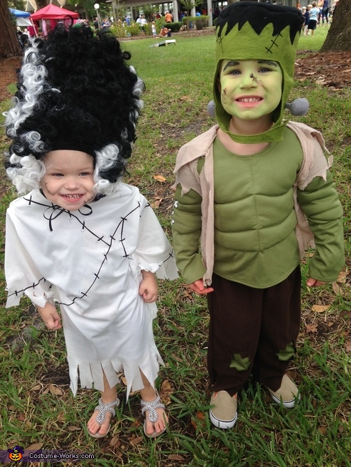 frankenstein costume for kids homemade