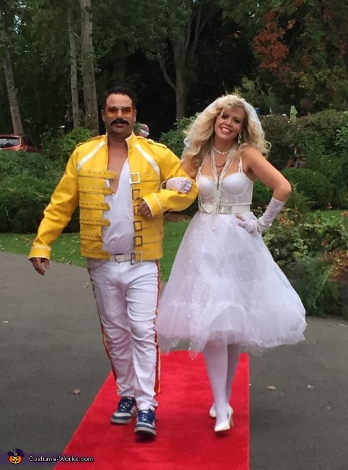 Freddie Mercury and Madonna Costume