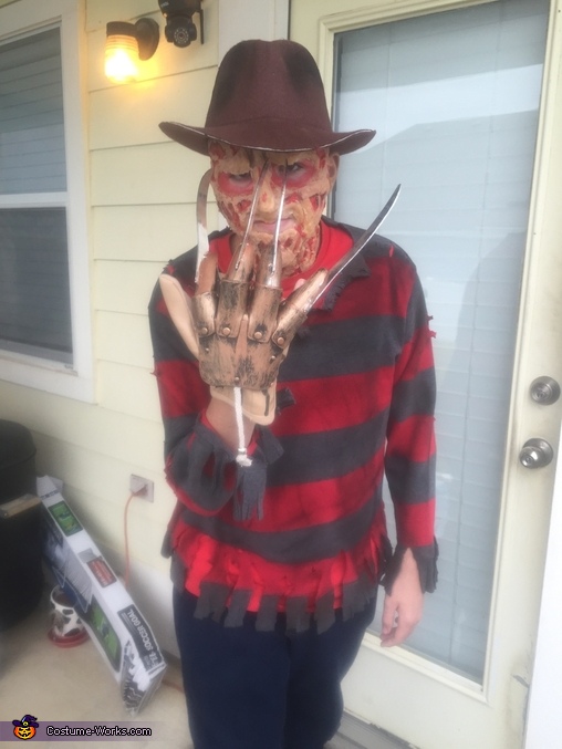 Freddy Krueger Homemade Costume Easy