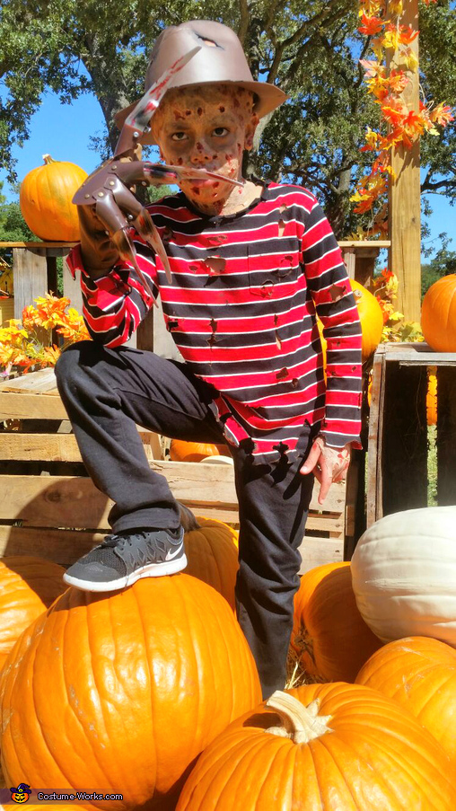 Child Freddy Krueger Costume | No-Sew DIY Costumes