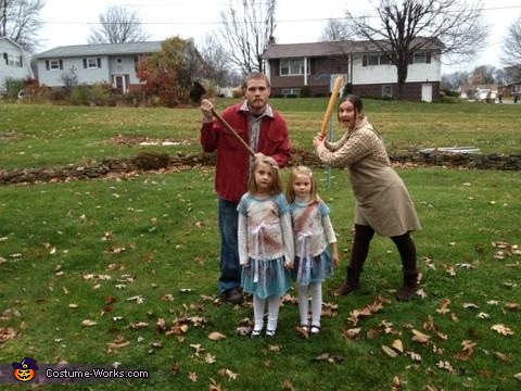 The Shining Movie Family Costume