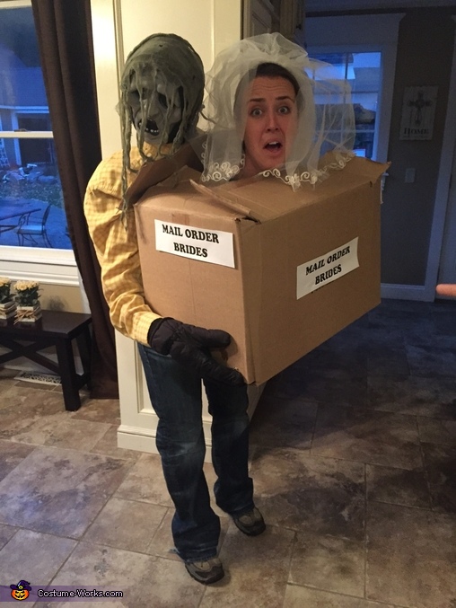 Frightened Mail Order Bride Costume | Creative DIY Costumes