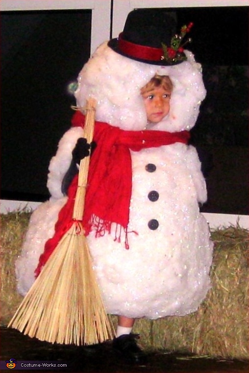 fancy dress snowman