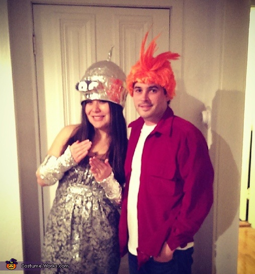 Futurama Fry and Bender Couple Costume Best DIY Costumes