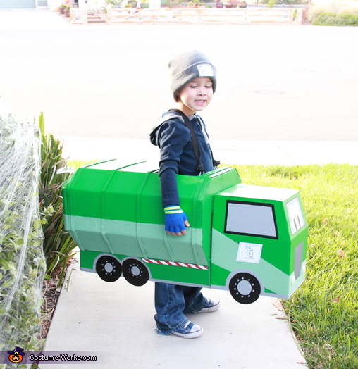garbage truck halloween costume toddler