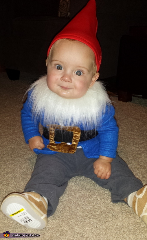 Cutest Garden Gnome Baby Costume