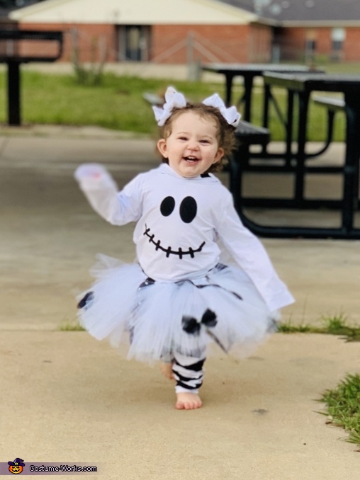 baby girl ghost costume
