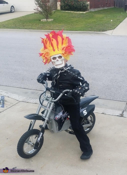 female ghost rider costume
