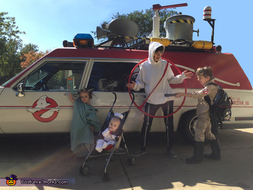 Ghostbusters Family Costume