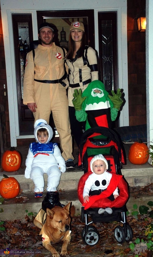 Ghostbusters Movie Family Costume