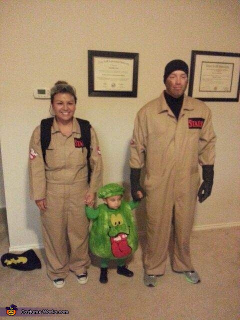 Ghostbusters and Slimer Costume