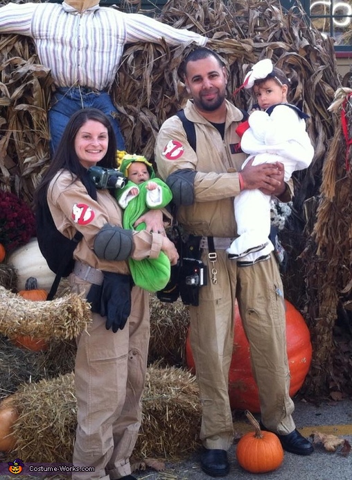 Ghostbusters Family Costume