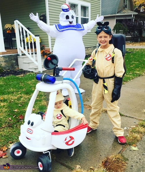 Ghostbusters Family Costume