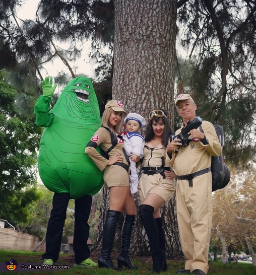 Ghostbusters Family Costume