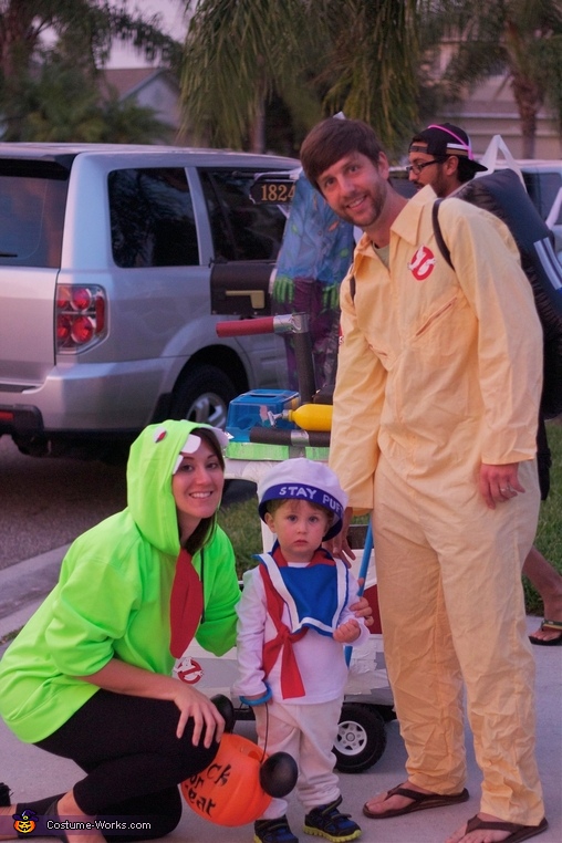 Ghostbusters Family Costume