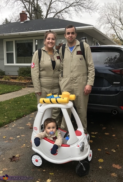 Ghostbusters Family Costume