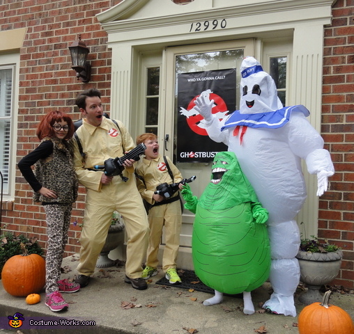 Ghostbusters Family Costume