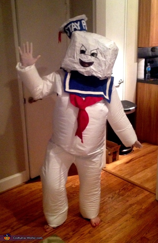 Ghostbusters Stay Puft Marshmallow Man Adult Costume Diy Costume Guide