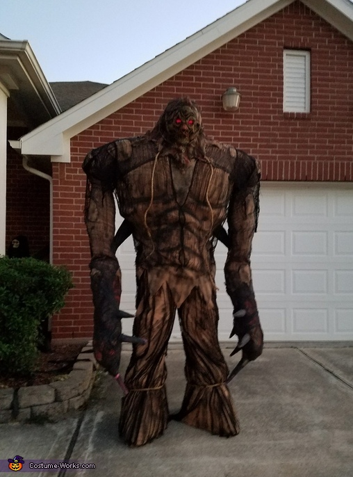 swamp monster costume homemade