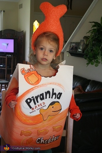 Goldfish Piranha Costume