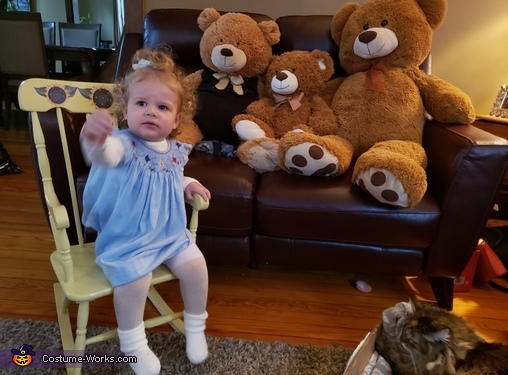 Goldie Elena and the 3 Bears Costume