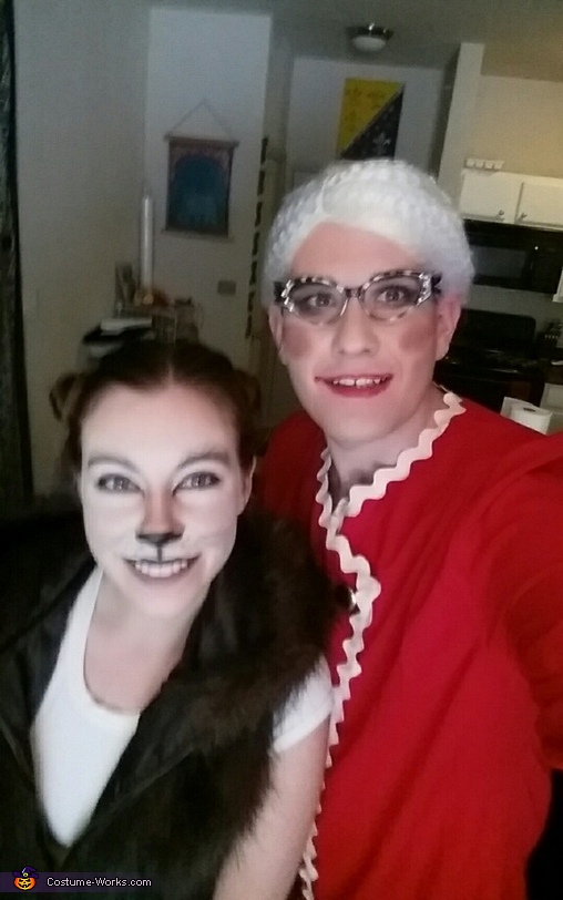 Grandma and the Big Bad Wolf Costume