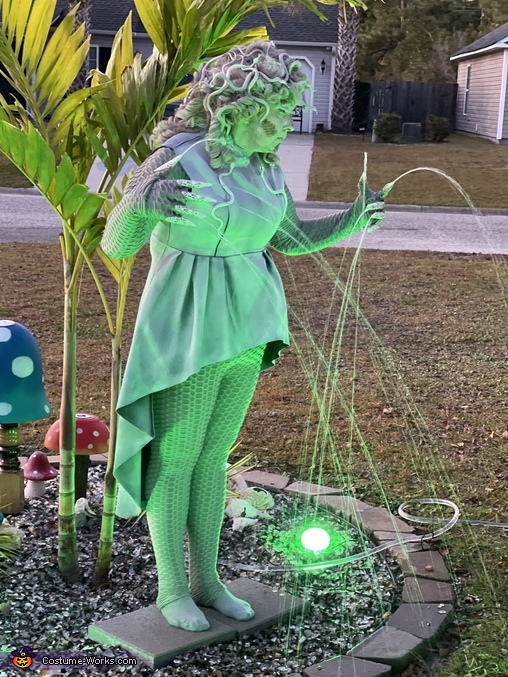 Grandma Medusa's Fountain Costume