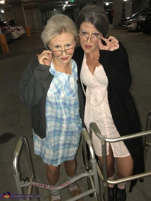 Grannies escape the Nursing Home Costume