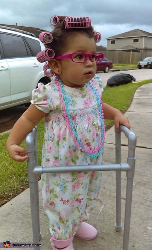 Homemade Granny Baby Costume - Photo 3/8