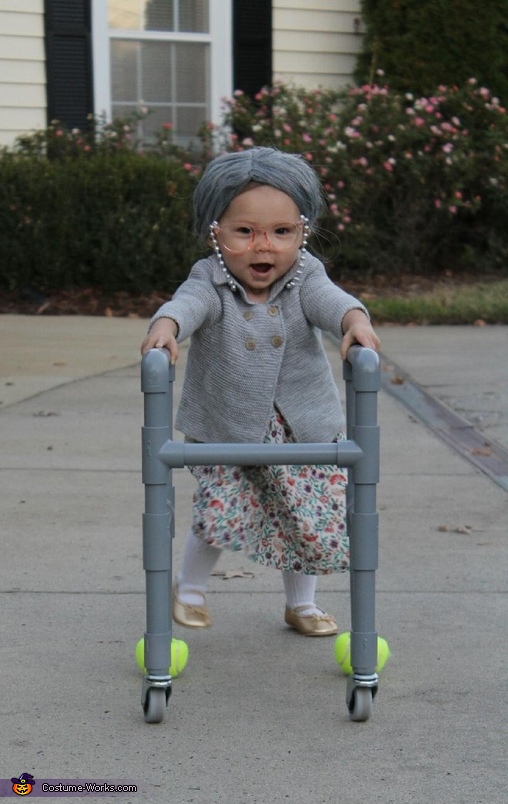 Granny Addie and Dr. Case Costume | DIY Costumes Under $35 - Photo 2/4