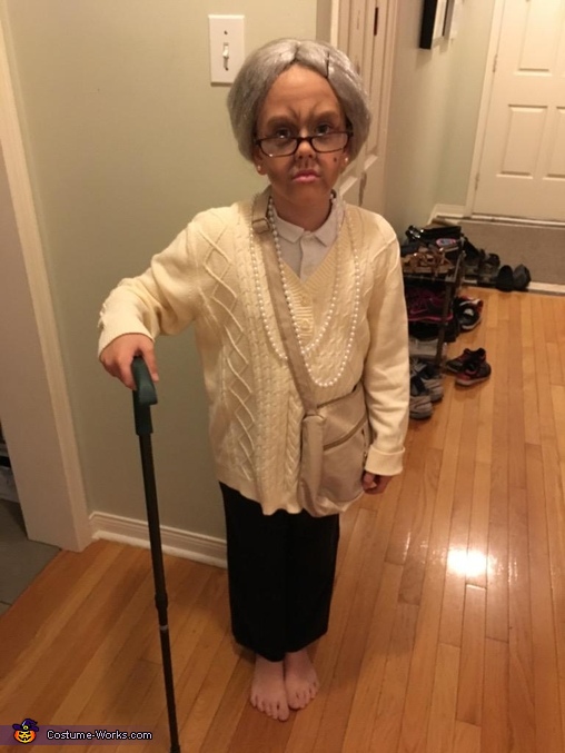 Granny Girl's Halloween Costume | DIY Costumes Under $65