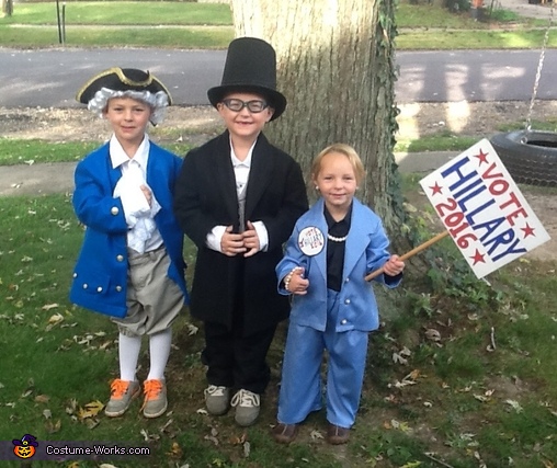 Great Presidents Group Costume